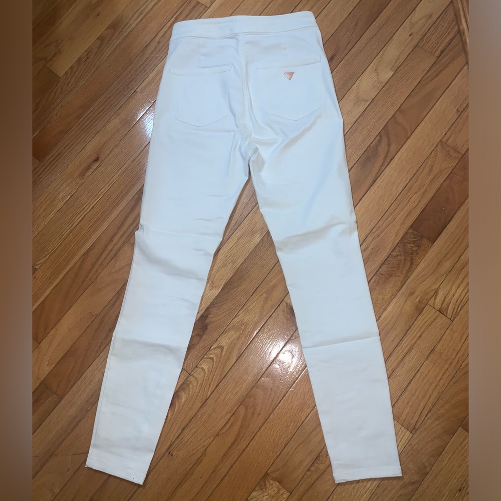 Guess Los Angeles White Cigarette Pants - 28 - Mint Condition - wore once - Picture 4 of 7